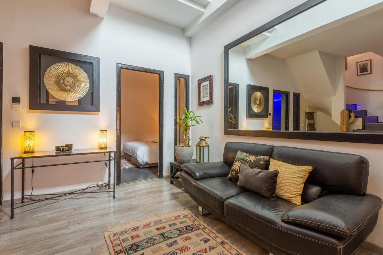 "Le 21", Exclusive Luxury Duplex 400M From Jemaa El Fna Place -Hammam-Jacuzzi-Koutoubia View-Roof Terrace -Speed Wifi Marrakesh Exterior photo