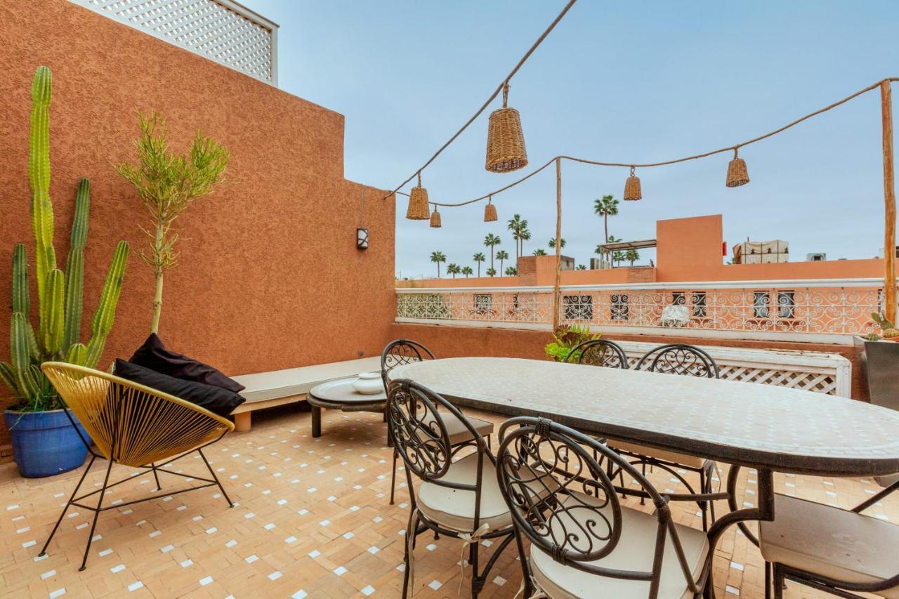 "Le 21", Exclusive Luxury Duplex 400M From Jemaa El Fna Place -Hammam-Jacuzzi-Koutoubia View-Roof Terrace -Speed Wifi Marrakesh Exterior photo